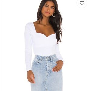 Susana Monaco sweetheart top. New with tags!